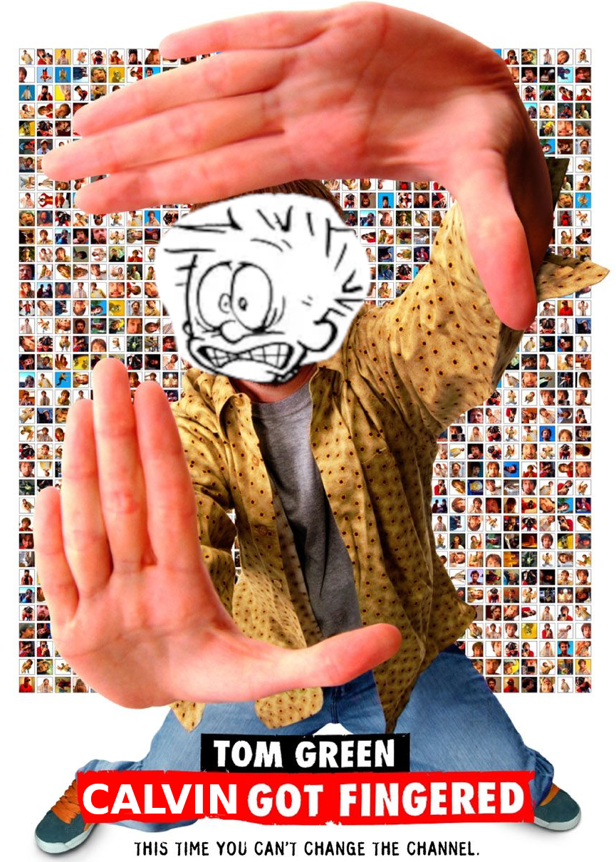 Calvin got fingered