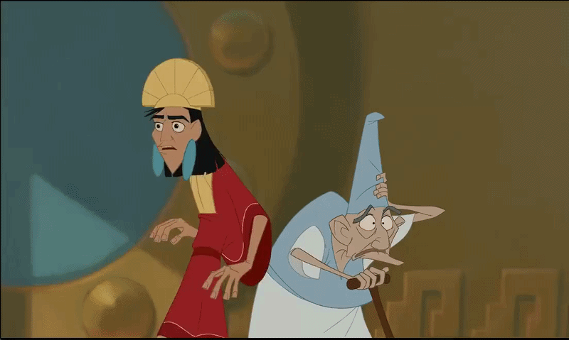 You threw off the emperor's groove